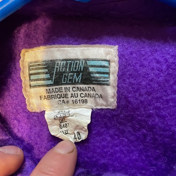 Vintage 80s Coat Made in Canada - Picture 2 of 5